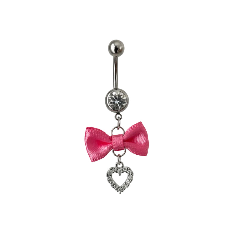 Pink Cupids Bow Belly Bar