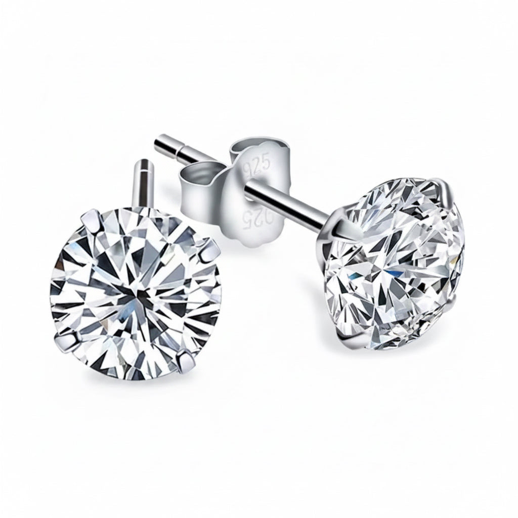 Orbit Round Stud Earrings