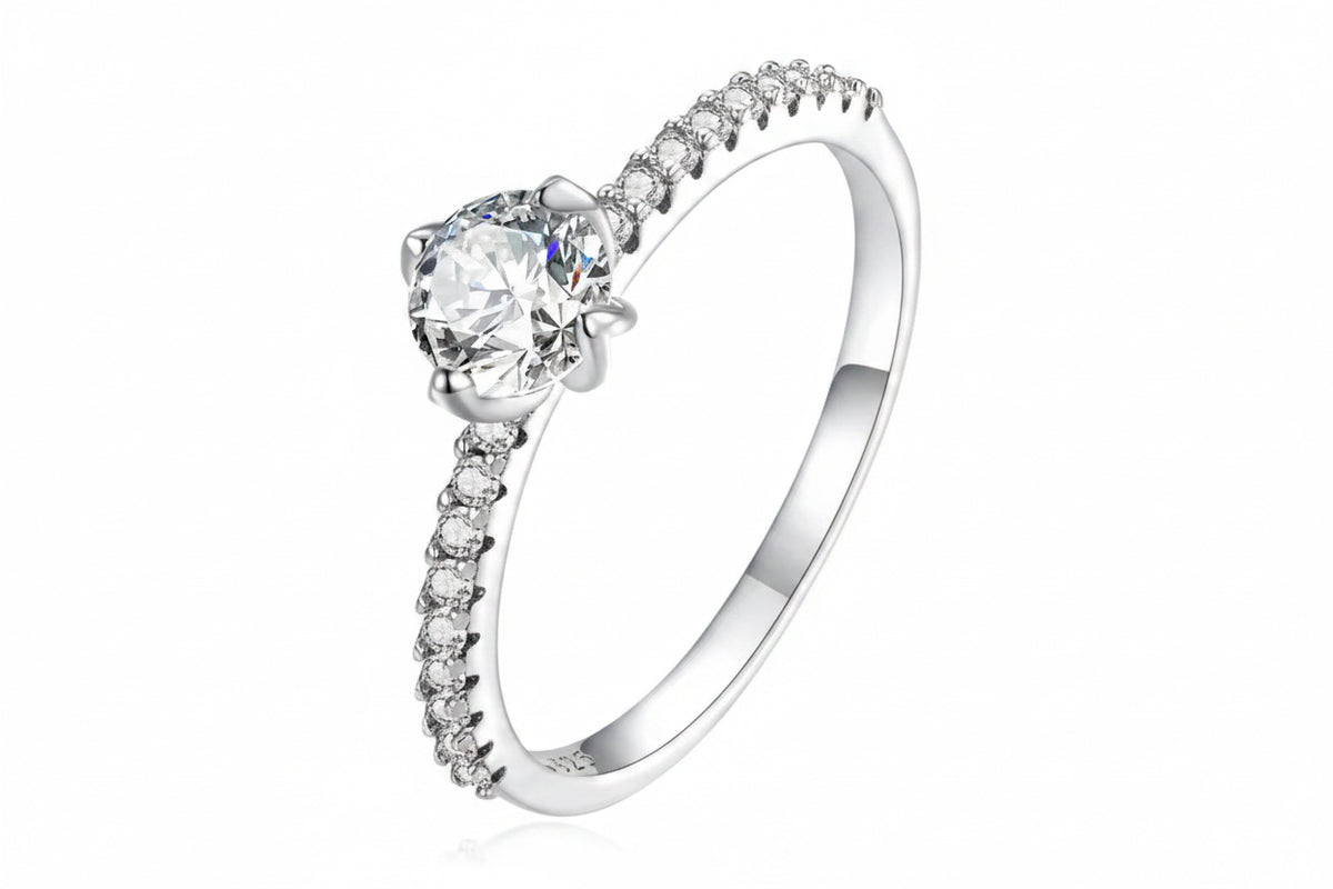 Shimmer Band Ring