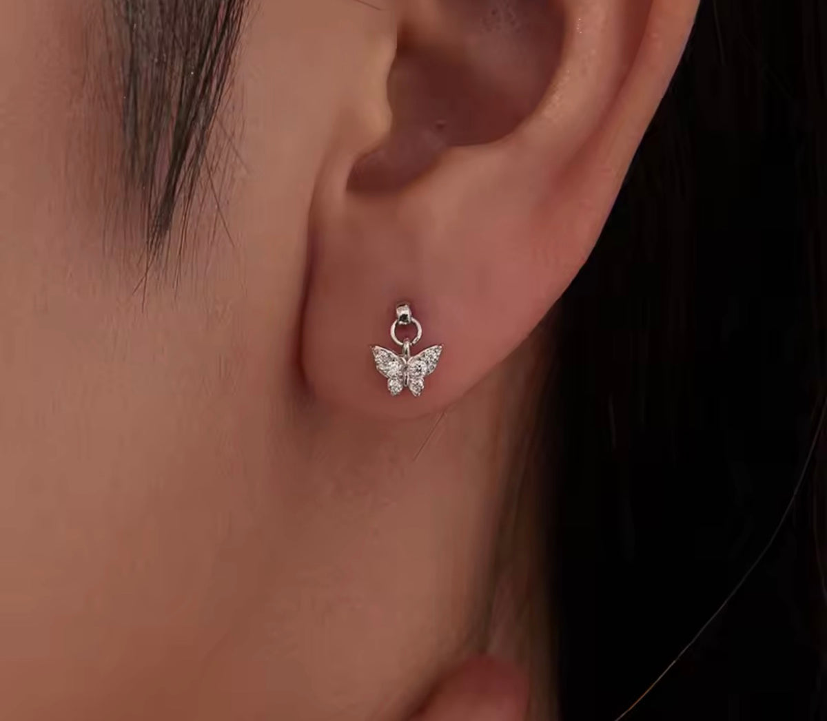 Fluttering Butterfly Earrings