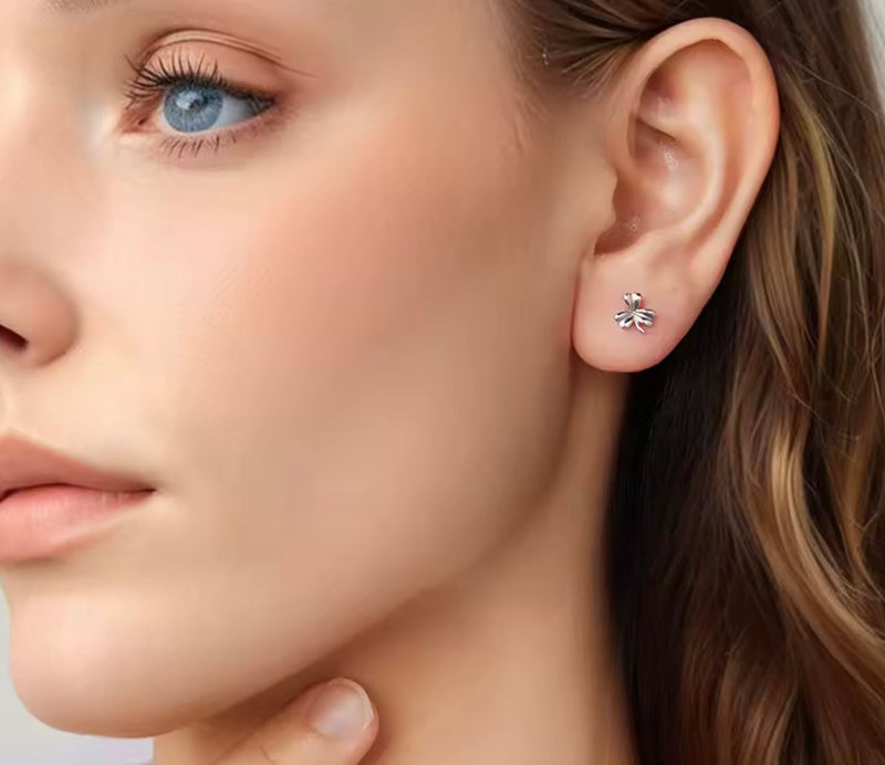 Lucky Clover Stud Earrings