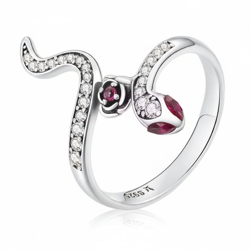 Snake & Rose Ring