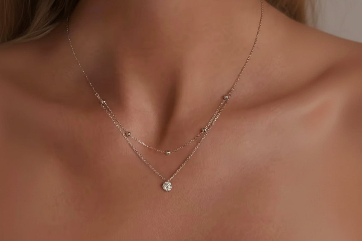 Cascade Layered Necklace