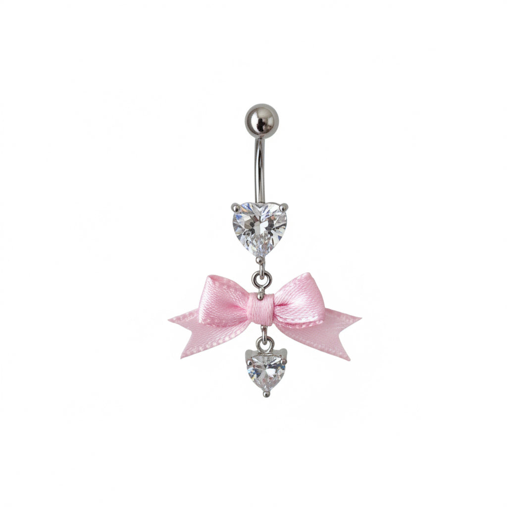 Pink Cupids Bow Belly Bar