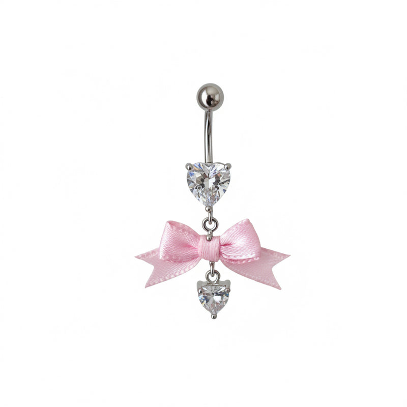 Pink Cupids Bow Belly Bar