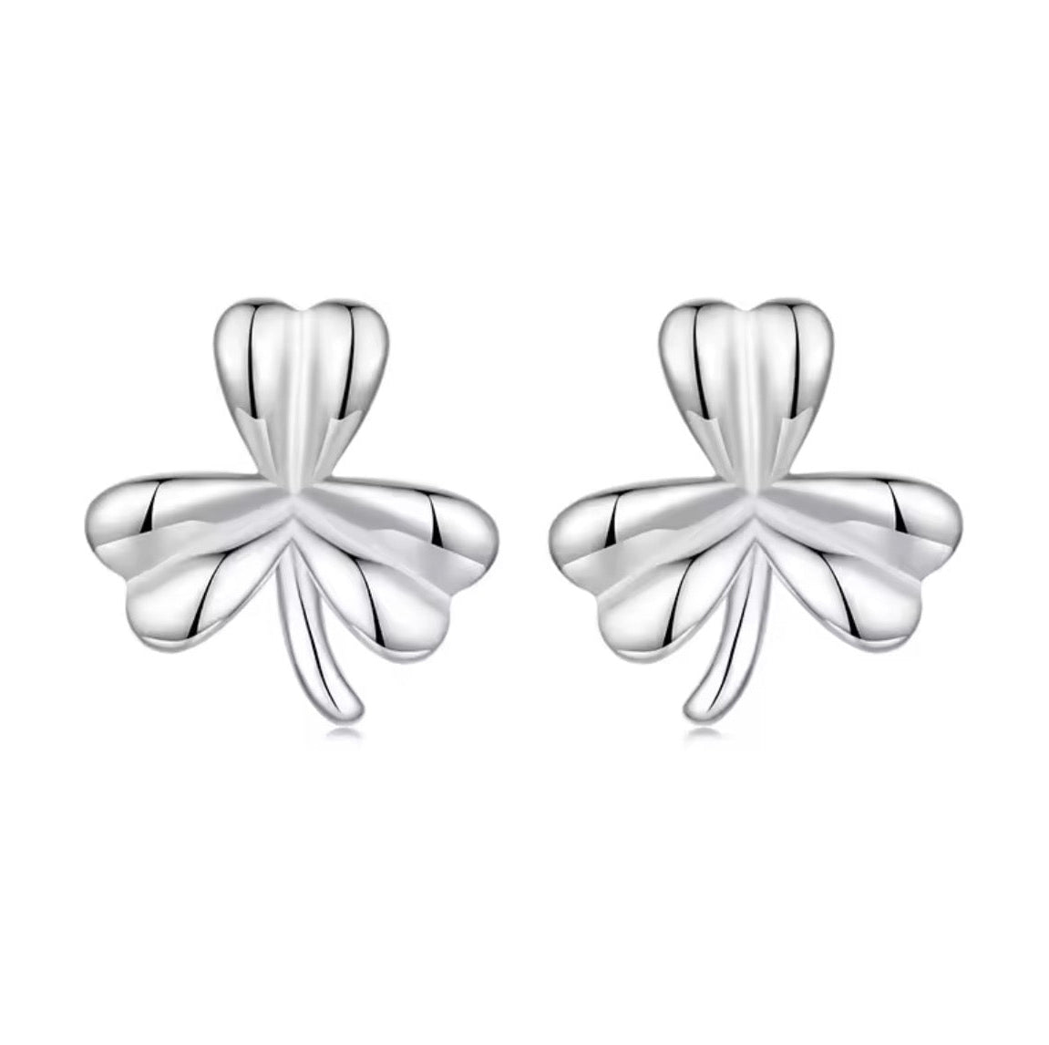 Lucky Clover Stud Earrings