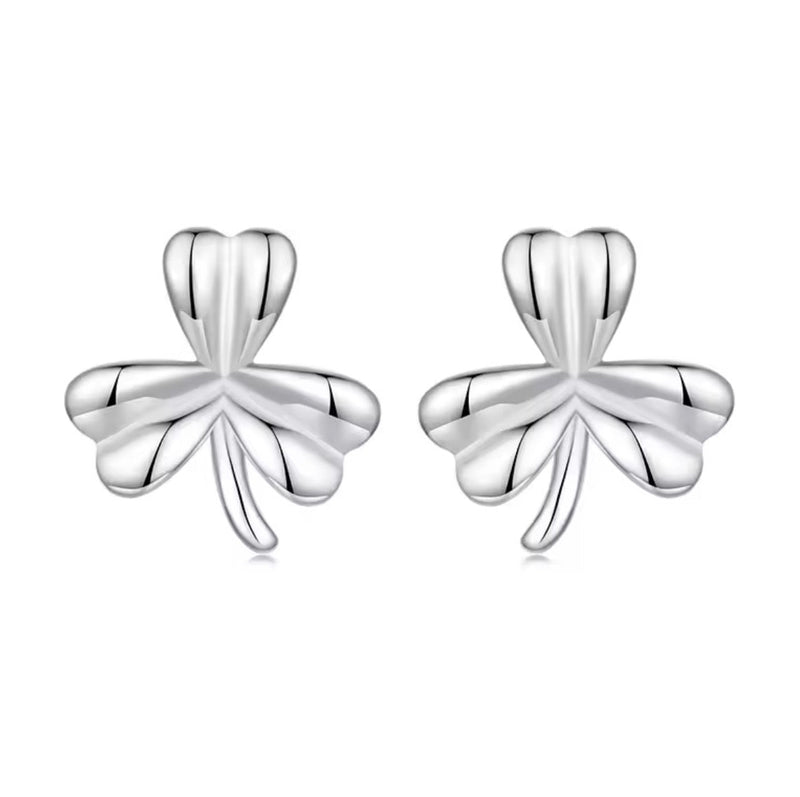 Lucky Clover Stud Earrings