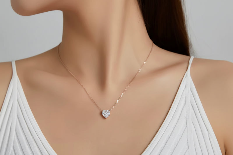 Dazzling Heart Necklace