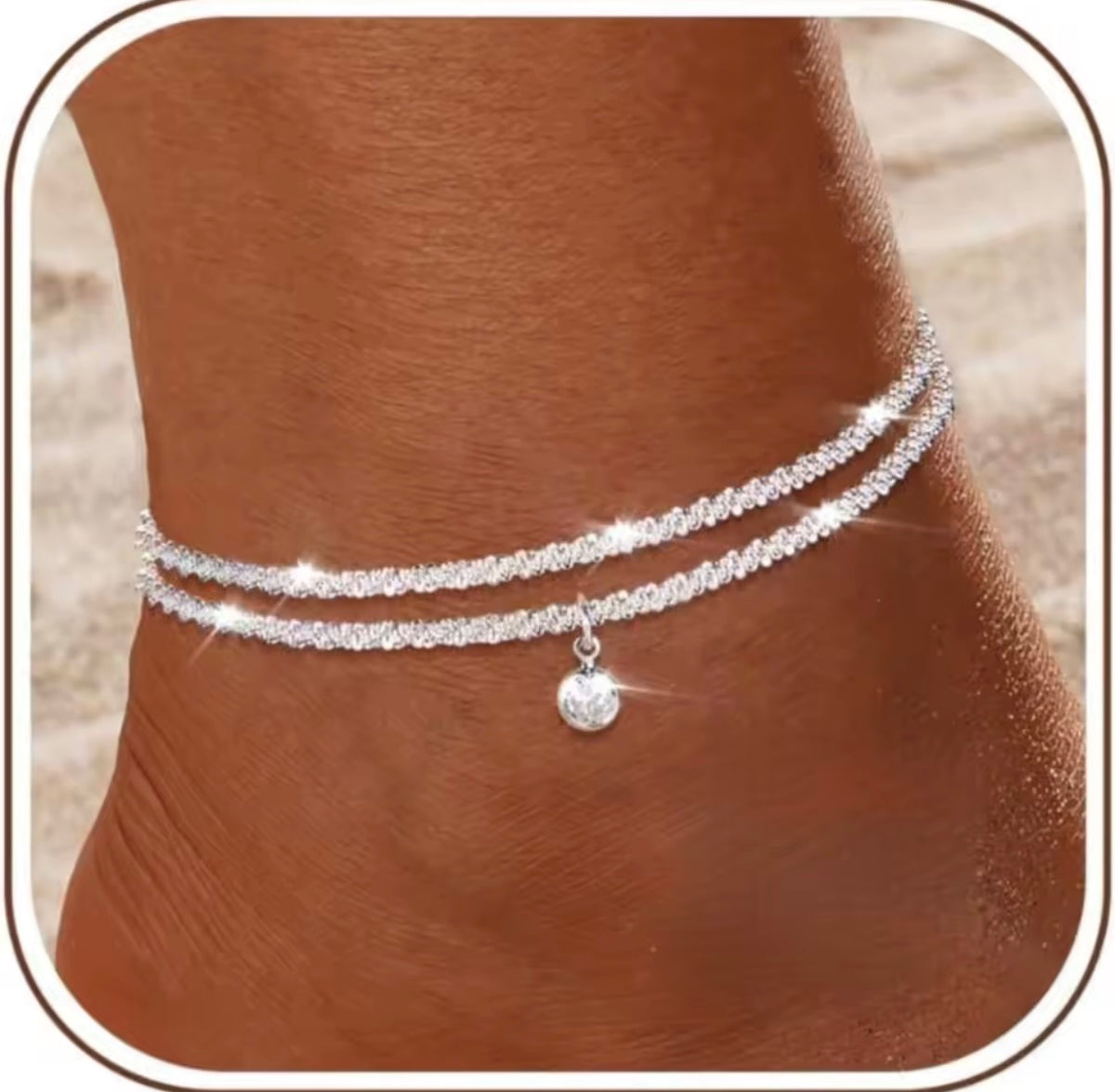 Twin Chain Anklet