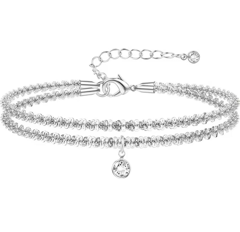 Twin Chain Anklet