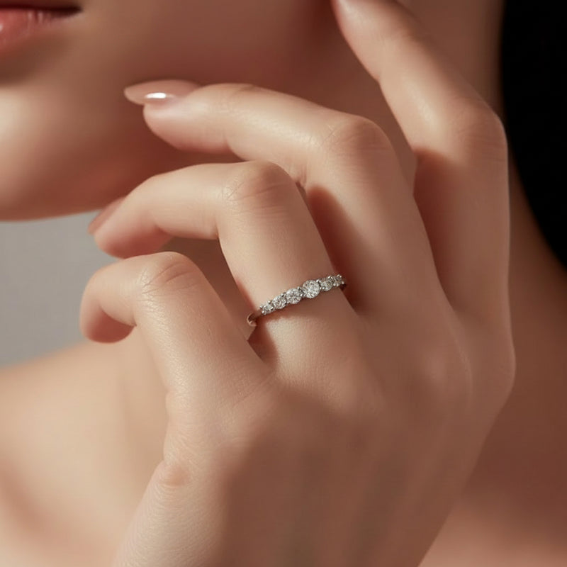 Silver Sparkle Ring