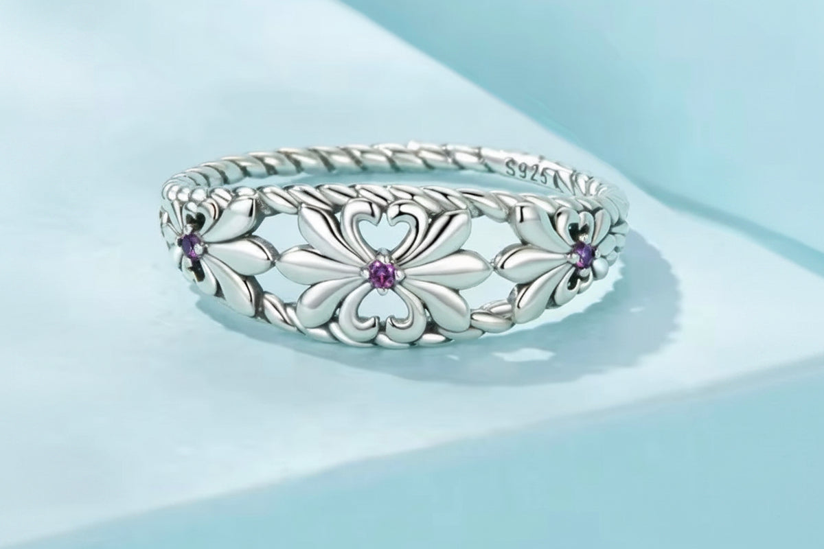 Iris Flower Ring