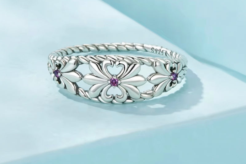 Iris Flower Ring