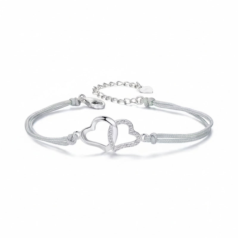 Linked Heart Bracelet