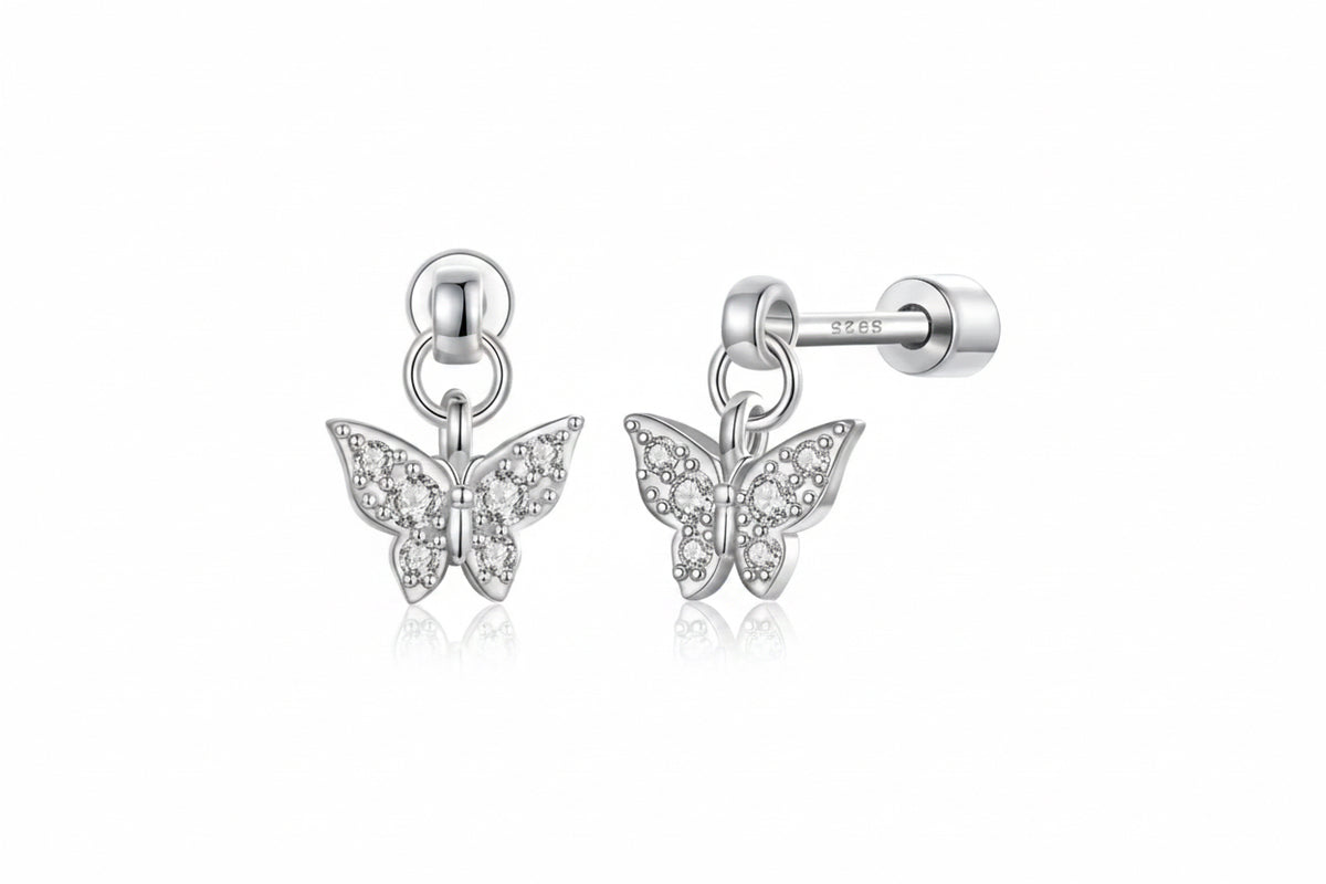Fluttering Butterfly Earrings