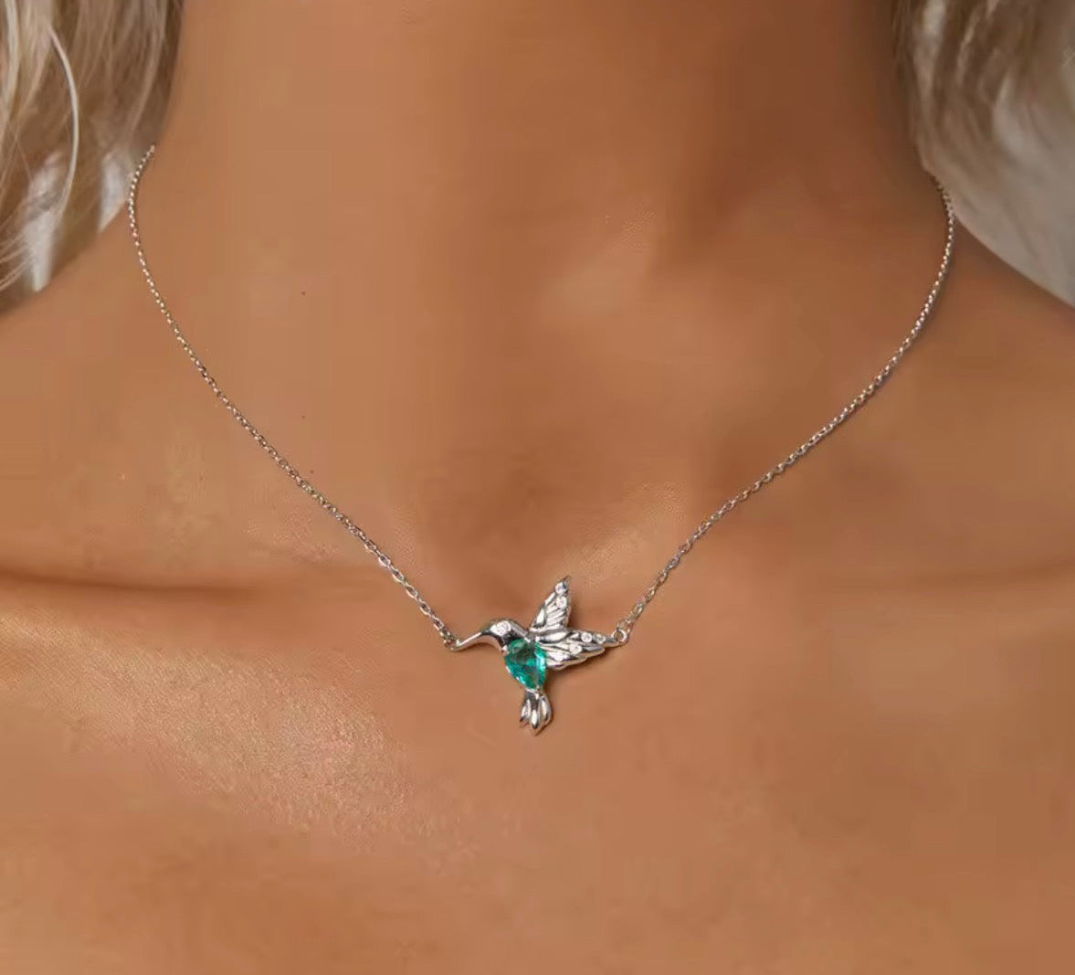 Hummingbird Necklace
