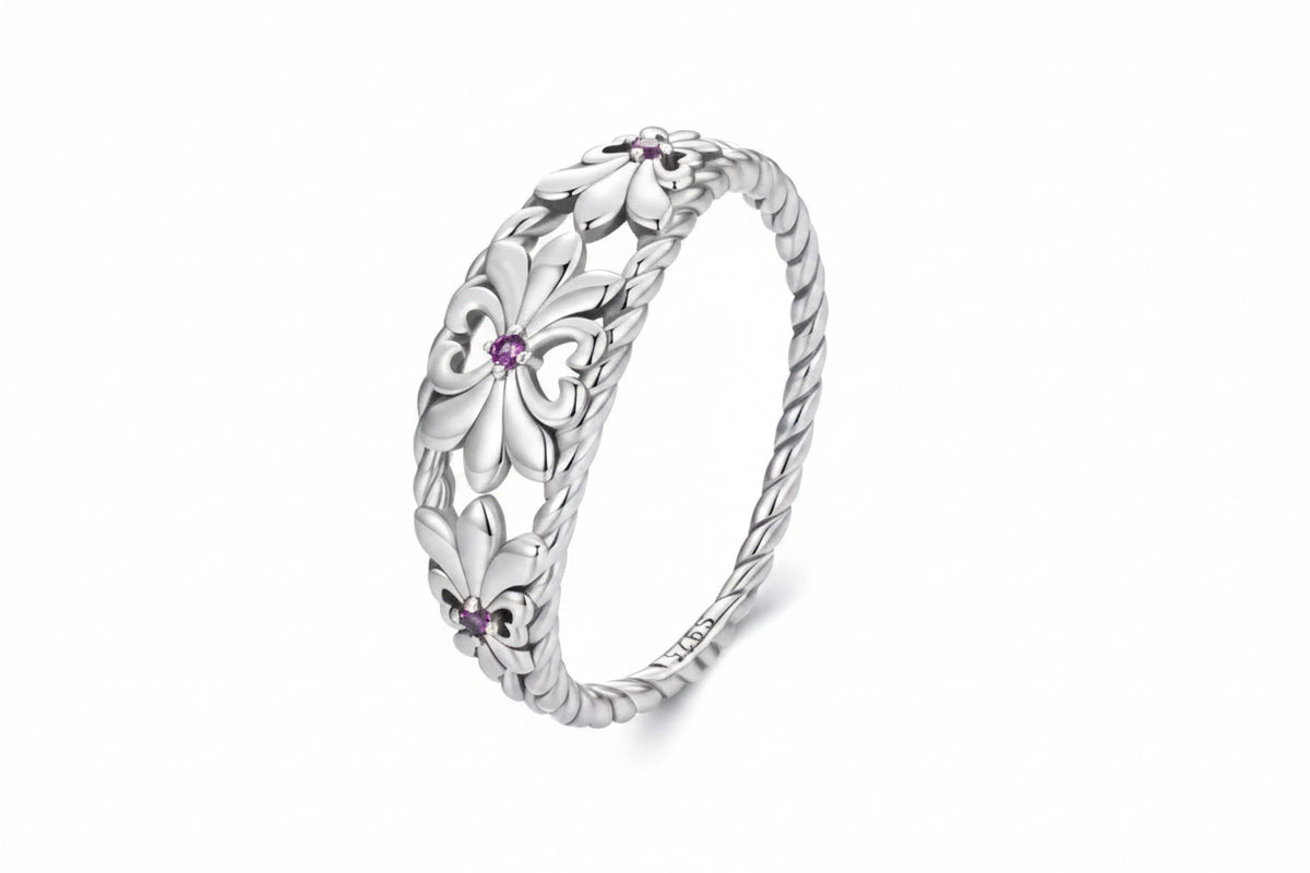 Iris Flower Ring