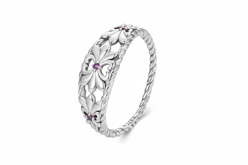 Iris Flower Ring