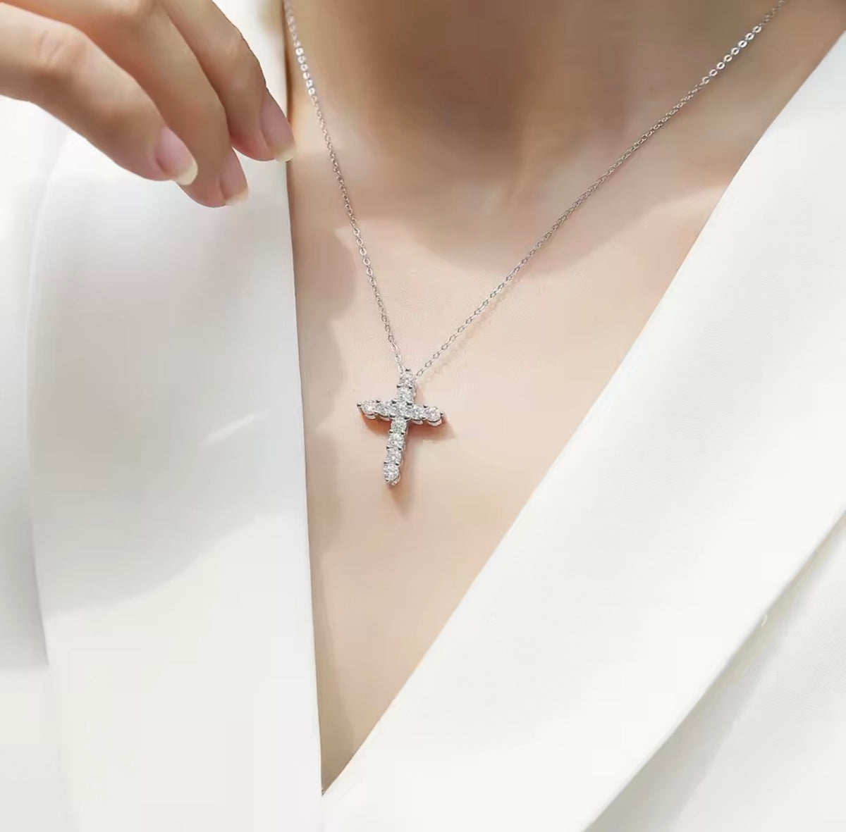 Silver Cross Pendant