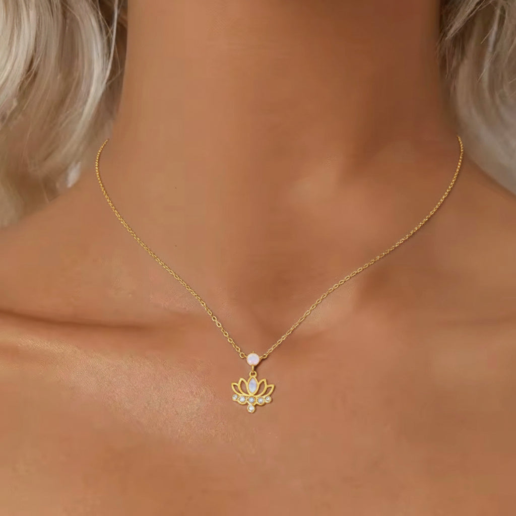 Lotus Flower Necklace